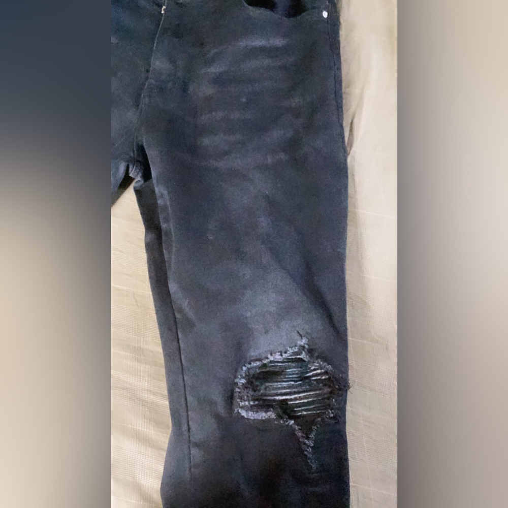 Black Amiri denim jeans
